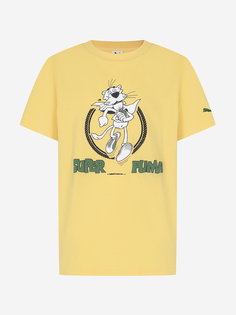 Футболка для мальчиков PUMA Super Graphic, Желтый