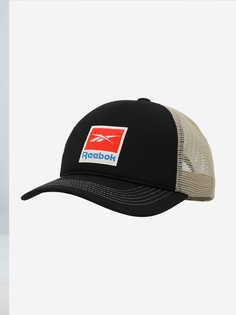 Бейсболка Reebok Vintage Trucker, Черный