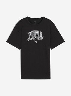 Футболка для девочек PUMA Classic, Черный