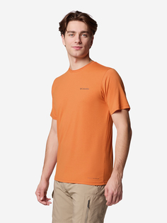 Футболка мужская Columbia Mens Sun Trek Short Sleeve Tee, Оранжевый