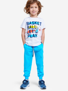 Комплект Playtoday для мальчика: футболка, брюки, Мультицвет