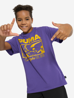 Футболка для мальчиков PUMA Rival Rage, Фиолетовый