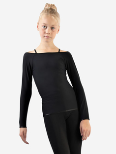 Топ для фигуристов «АЛЬФА-5» IceDress, Черный