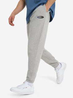 Брюки флисовые мужские Reebok Ri Brand Proud, Серый
