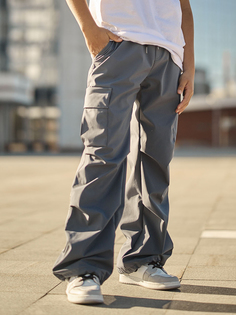 Карго для мальчика batik "Барни" темно-серый, Серый Батик