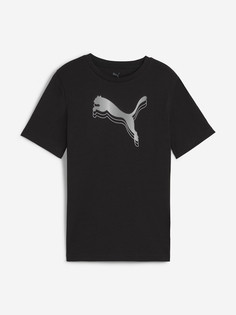 Футболка для девочек PUMA Metallic, Черный