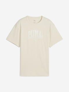 Футболка для девочек PUMA Classic, Бежевый