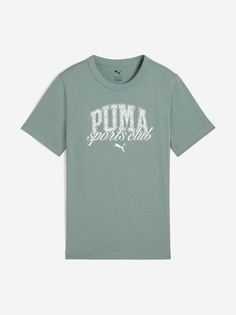 Футболка для мальчиков PUMA Classic Graphic, Зеленый