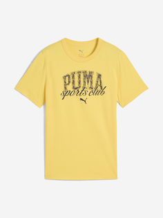 Футболка для мальчиков PUMA Classic Graphic, Желтый