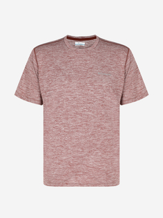 Футболка мужская Columbia Deschutes Runner Short Sleeve Shirt, Красный
