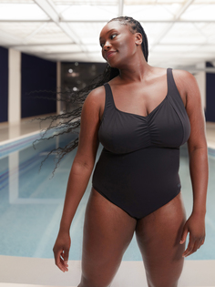 Купальник слитный женский Speedo, Черный