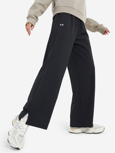 Брюки женские Under Armour Rival Wide Leg, Черный