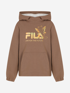 Худи для девочек FILA, Коричневый