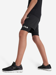 Шорты для мальчиков FILA, Черный