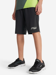 Шорты для мальчиков FILA, Черный