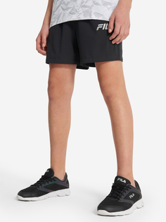 Шорты для мальчиков FILA, Черный