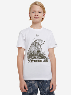 Футболка для мальчиков Outventure, Белый