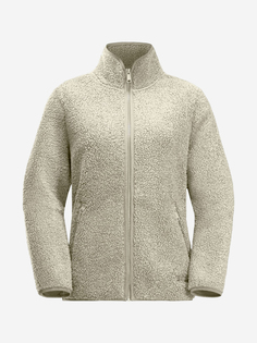 Джемпер флисовый женский Jack Wolfskin High Curl, Бежевый
