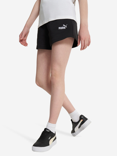 Шорты для девочек PUMA Small No. 1 Logo, Черный