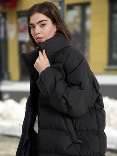 Куртка утепленная женская оверсайз PUMA, Черный