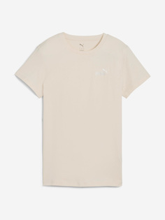 Футболка женская PUMA Ess Small No. 1 Logo, Бежевый