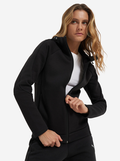 Толстовка женская PUMA Evostripe Full-Zip, Черный