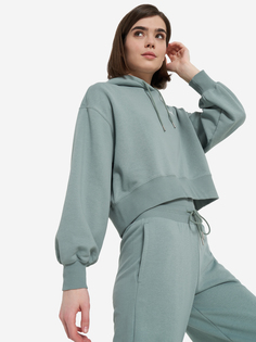 Худи женская PUMA Essentials Ribbed, Зеленый