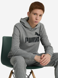 Худи для мальчиков PUMA No. 1 Logo, Серый