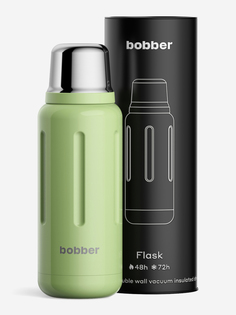 Термос вакуумный для напитков BOBBER Flask 770 мл, тепло до 36 часов, мятный, Зеленый