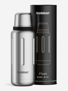 Термос вакуумный для напитков BOBBER Flask 770 мл, тепло до 36 часов, матовый, Серебряный