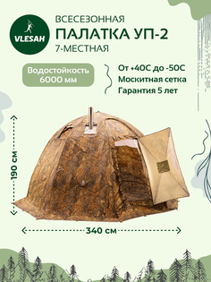 Универсальная палатка УП-2 Берег, Коричневый