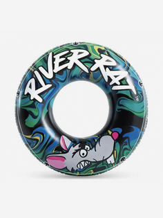 Круг для плавания 68209NP "River Rat" 122 см 9+, Синий Intex