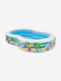 Бассейн надувной «Морское дно», 305 х 183 х 56 см, от 6 лет INTEX, Голубой