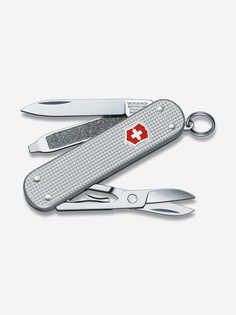 Нож складной Victorinox Classic Alox, 58 мм, 5 функций, Серебряный