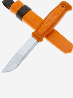 Нож охотничий Morakniv Kansbol тактический, туристический, нержавеющая сталь, клинок 109 мм, Оранжевый