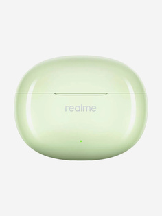 Беспроводные активные Bluetooth 5.4 наушники realme Buds T110 RMA2306 Wireless Bluetooth 88MS с низкой задержкой, зеленые, Зеленый