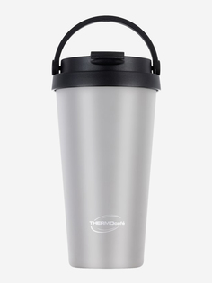 Термокружка из нерж. стали тм THERMOcafe TCCM-500KA (MGY) 0.5L, Серый