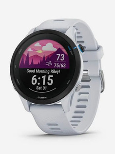 Часы Garmin Forerunner 255 Music с белым ремешком 010-02641-31, Белый