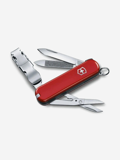 Складной нож Victorinox NailClip 580, функций: 8, 65мм, красный [0.6463], Красный
