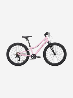 Велосипед детский Maxiscoo 3BIKE 24 L, розовый матовый, 2025, Розовый
