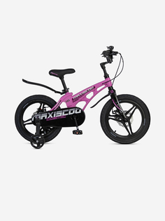 Велосипед детский Maxiscoo COSMIC Deluxe 16, розовый матовый, 2025, Розовый