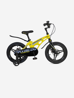 Велосипед детский Maxiscoo COSMIC Deluxe 16, желтый матовый, 2025, Желтый