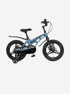 Велосипед детский Maxiscoo COSMIC Deluxe 16, стальной синий, 2025, Синий