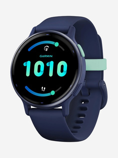 Спортивные часы Garmin Vivoactive 5 Metallic Navy, Синий