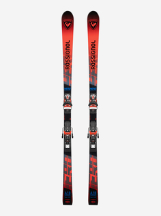 Горные лыжи детские Rossignol Hero GS Pro + крепления K NX7, Красный