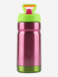 Термокружка Cool Gear Vector Pink с трубочкой и кольцом для переноски 0,354 л, Розовый
