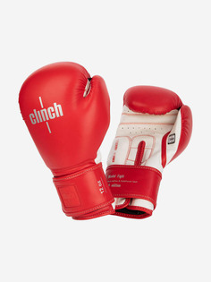 Перчатки боксерские Clinch Fight 2.0 красно-белые, Красный