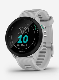 Спортивные наручные часы Garmin Forerunner 55 White, Белый