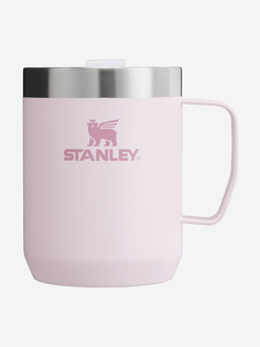 Термокружка Stanley Classic, 230 мл, розовая, с ручкой и крышкой, Розовый