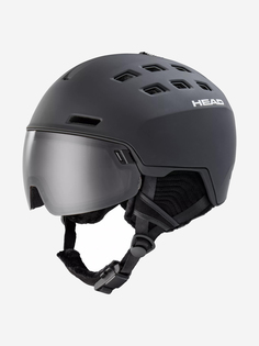 Горнолыжный шлем с визором Head Radar 5K black + SL (с доп. визором), Черный